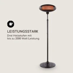 [Gebraucht] Hot Roddy Terrassen-Heizstrahler -Klarstein Verkäufe 10028606 de 0004 logo
