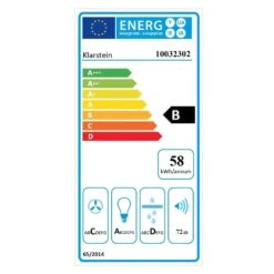 [Gebraucht] Barett Inselhaube -Klarstein Verkäufe 10032302 energy label