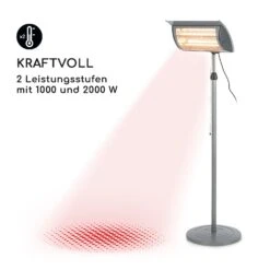 [Gebraucht] Heat Guard Focus Terrassenheizstrahler -Klarstein Verkäufe 10032518 de 0004 logo