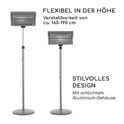 [Wiederverpackt] Heat Guard Focus Terrassenheizstrahler -Klarstein Verkäufe 10032518 de 0007 logo 1