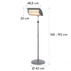 [Gebraucht] Heat Guard Focus Terrassenheizstrahler -Klarstein Verkäufe 10032518 yy 0008 logo
