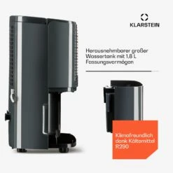 [Wiederverpackt] DryFy 10 Kompressions-Luftentfeuchter Mit Kompressor -Klarstein Verkäufe 10032662 de 0005 usp