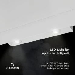 [Wiederverpackt] Aurica 90 Dunstabzugshaube Kopffrei -Klarstein Verkäufe 10032767 de 0005 usp