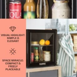 [Gebraucht] Brooklyn 24 Mini-Kühlschrank -Klarstein Verkäufe 10032778 uk 0003 usp