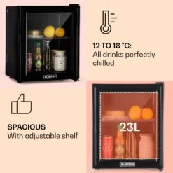 [Gebraucht] Brooklyn 24 Mini-Kühlschrank -Klarstein Verkäufe 10032778 uk 0004 usp