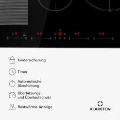 [Wiederverpackt] Delicatessa 77 Hybrid Induktionskochfeld -Klarstein Verkäufe 10033023 de 0006 usp 1