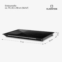 [Gebraucht] Delicatessa 77 Hybrid Induktionskochfeld -Klarstein Verkäufe 10033023 de 0007 usp