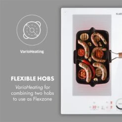 [Wiederverpackt] Delicatessa 60 Induktionskochfeld -Klarstein Verkäufe 10033027 yy 0003 logo Klarstein Delicatessa 60 Induktionskochfeld weiss