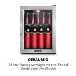 [Gebraucht] Beersafe M Getränkekühlschrank Mit Glastür 33 Liter -Klarstein Verkäufe 10033119 de 0004 logo 1