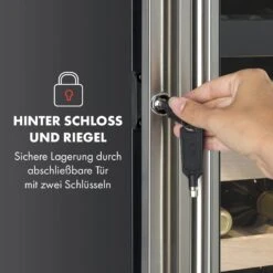 [Wiederverpackt] Vinovilla 79 Built-in Duo Weinkühlschrank 2 Zonen -Klarstein Verkäufe 10033742 de 0007 logo