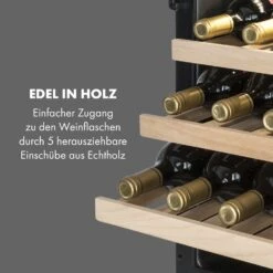 [Wiederverpackt] Vinovilla 79 Built-in Duo Weinkühlschrank 2 Zonen -Klarstein Verkäufe 10033742 de 0009 logo