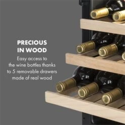 [Wiederverpackt] Vinovilla 79 Built-in Duo Weinkühlschrank 2 Zonen -Klarstein Verkäufe 10033742 yy 0011 logo Klarstein Vinovilla Duo79 Weinkuehlschrank 189l