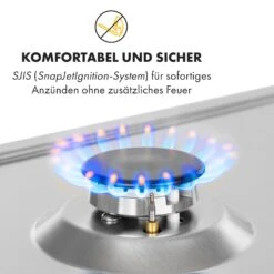 [Wiederverpackt] Ignito Domino Gaskochfeld -Klarstein Verkäufe 10034108 de 0005 logo
