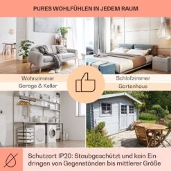 [Gebraucht] Wonderwall Air 60 Infrarotheizung Für Die Wand -Klarstein Verkäufe 10034232 de 0005 usp