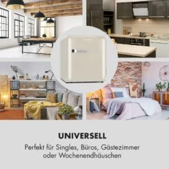 [Wiederverpackt] Audrey Mini Retro-Kühlschrank -Klarstein Verkäufe 10034321 de 0003 logo