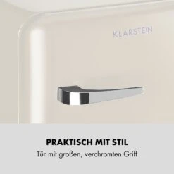 [Wiederverpackt] Audrey Mini Retro-Kühlschrank -Klarstein Verkäufe 10034321 de 0004 logo