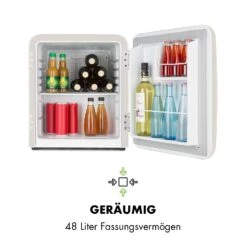 [Wiederverpackt] Audrey Mini Retro-Kühlschrank -Klarstein Verkäufe 10034321 de 0007 logo