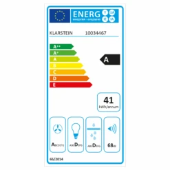 Lumiera Unterbau-Dunstabzugshaube -Klarstein Verkäufe 10034467 energy label