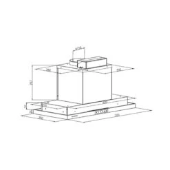 Lumiera Unterbau-Dunstabzugshaube -Klarstein Verkäufe 10034467 yy 0009 logo Klarstein Lumiera Dunstabzugshaube 70cm weiss