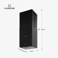 [Wiederverpackt] Structura Inselhaube -Klarstein Verkäufe 10034850 yy 0011 dimensions 1