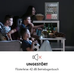 Beersafe XL Crystal White Getränkekühlschrank Mit Glastür 60 Liter -Klarstein Verkäufe 10034892 de 0008 logo