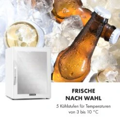 Beersafe XL Quartz Getränkekühlschrank Mit Glastür 60 Liter -Klarstein Verkäufe 10034929 de 0005 logo