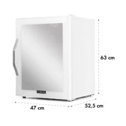 Beersafe XL Quartz Getränkekühlschrank Mit Glastür 60 Liter -Klarstein Verkäufe 10034929 yy 0009 dimensions