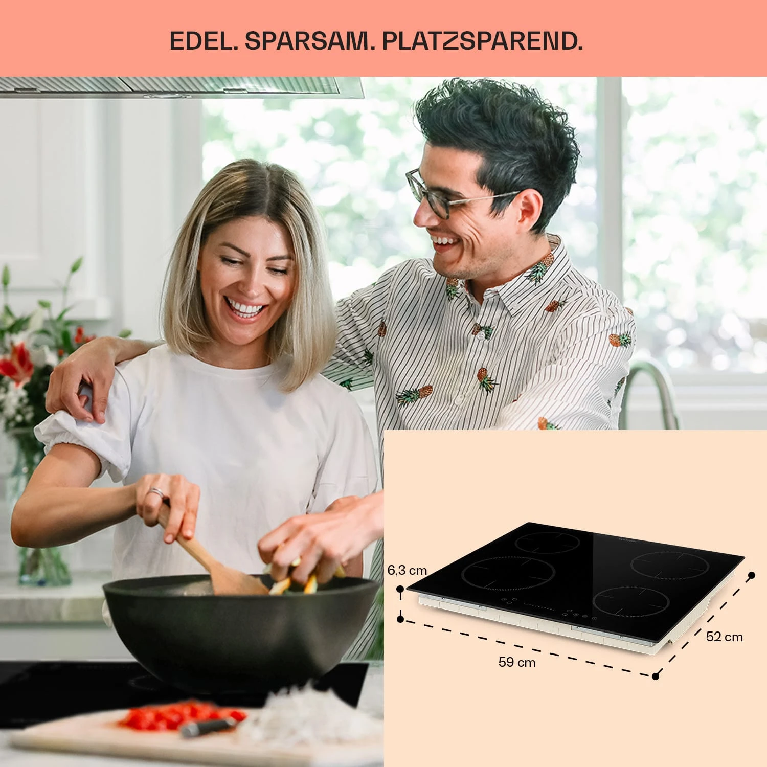 Virtuosa EcoAdapt Induktionskochfeld 6 Virtuosa EcoAdapt Induktionskochfeld – Bild 6