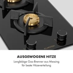 [Gebraucht] Goldflame Domino Gaskochfeld -Klarstein Verkäufe 10034971 de 0003 logo