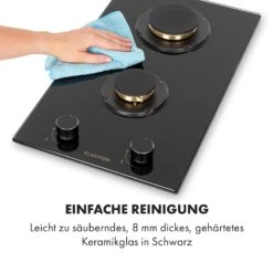 [Gebraucht] Goldflame Domino Gaskochfeld -Klarstein Verkäufe 10034971 de 0008 logo