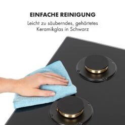 [Gebraucht] Goldflame 4 Gaskochfeld -Klarstein Verkäufe 10034972 de 0008 logo 1