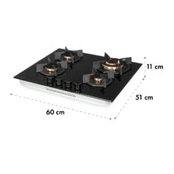 [Gebraucht] Goldflame 4 Gaskochfeld -Klarstein Verkäufe 10034972 yy 0010 logo Klarstein Goldflame 4 Gaskochfeld 4 flammig 1