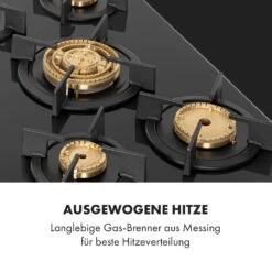 [Wiederverpackt] Goldflame 5 Gaskochfeld -Klarstein Verkäufe 10034973 de 0003 logo