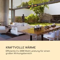 [Wiederverpackt] Heat Giant Infrarot-Heizstrahler -Klarstein Verkäufe 10035163 de 0003 logo 1