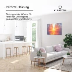 [Gebraucht] Wonderwall Air Art Infinite 580 Infrarotheizung Mit Bild -Klarstein Verkäufe 10035172 de 0003 usp