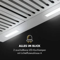 [Wiederverpackt] Purista Americana Unterbau-Dunstabzugshaube -Klarstein Verkäufe 10035340 de 0005 logo 1