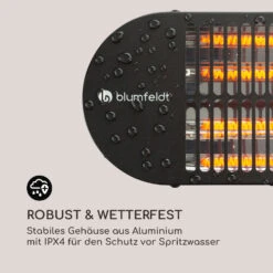 [Gebraucht] Gold Bar 2000 Swing Infrarotheizstrahler -Klarstein Verkäufe 10035341 de 0004 logo