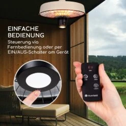 [Gebraucht] Camden Heat Deluxe Infrarot-Heizstrahler -Klarstein Verkäufe 10035347 de 0004 logo