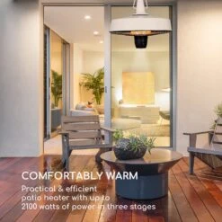 [Gebraucht] Camden Heat Deluxe Infrarot-Heizstrahler -Klarstein Verkäufe 10035347 uk 0005 logo Blumfeldt Camden Heat Deluxe Infrarot Heizstrahler