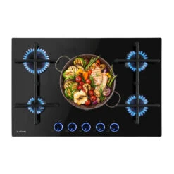 [Wiederverpackt] Illuminosa 5 Gaskochfeld