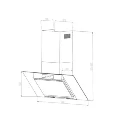 [Wiederverpackt] Balzac Silent 60 Dunstabzugshaube Kopffrei -Klarstein Verkäufe 10035466 yy 0010 logo