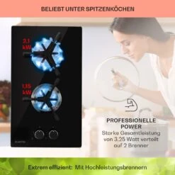 [Gebraucht] Trifecta Domino Gaskochfeld -Klarstein Verkäufe 10035468 de 0003 usp