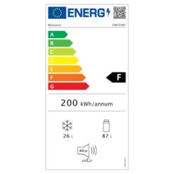 [Gebraucht] Big Daddy Cool Kühl-Gefrier-Kombination -Klarstein Verkäufe 10035584 energy label