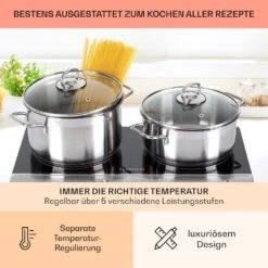 [Wiederverpackt] Cookbuddy Glaskeramik-Kochfeld -Klarstein Verkäufe 10035704 de 0005 usp 1