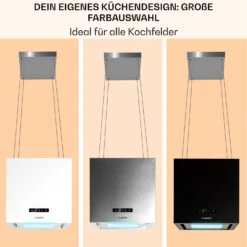 [Wiederverpackt] Kronleuchter Smart Inselhaube -Klarstein Verkäufe 10035711 de 0007 usp