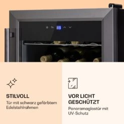 [Wiederverpackt] Ultimo 20 Uno Weinkühlschrank -Klarstein Verkäufe 10035778 de 0004 logo