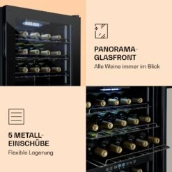 Klarstein Shiraz 29 Duo Weinkühlschrank 2 Zonen -Klarstein Verkäufe 10035846 de 0004 logo