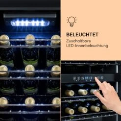 [Gebraucht] Klarstein Shiraz 29 Duo Weinkühlschrank 2 Zonen -Klarstein Verkäufe 10035846 de 0005 logo 1