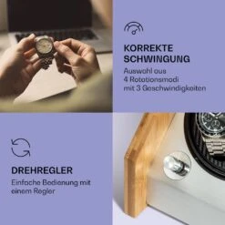 [Wiederverpackt] Garonne Uhrenbeweger 4 Uhren -Klarstein Verkäufe 10036042 de 0003 logo