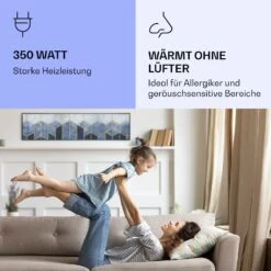 [Gebraucht] Wonderwall Air Art Smart Infrarotheizung Mit Bild Blaue Linie -Klarstein Verkäufe 10037847 de 0005 logo